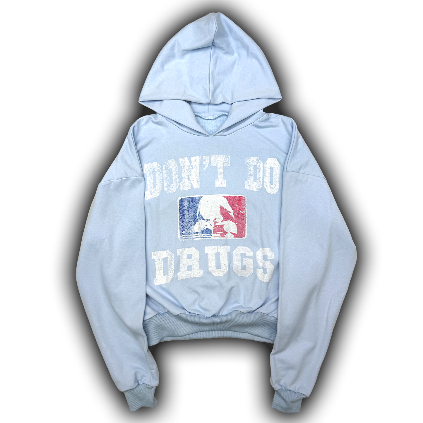 " DDD " BABY BLUE HOODIE